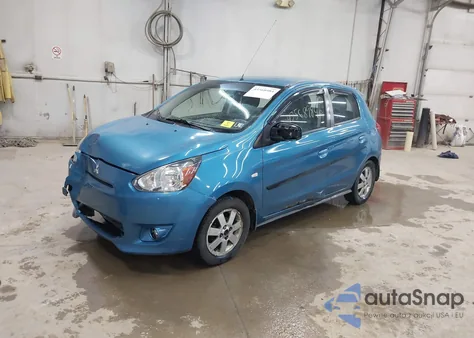 2014 Mitsubishi Mirage Es from USA, damaged, VIN ML32A4HJ7EH012314